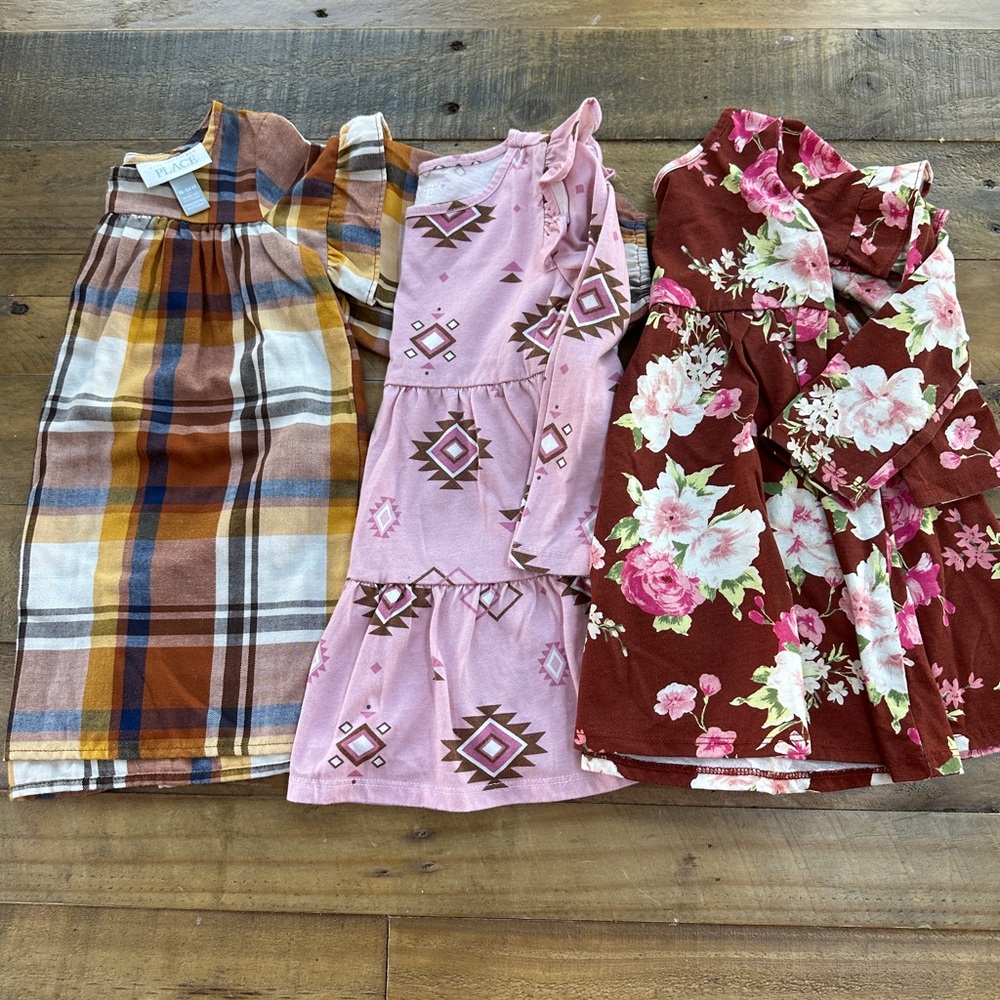 Fall Girls' Dresses Bundle